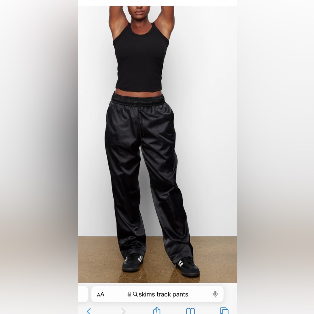 Skims track pants